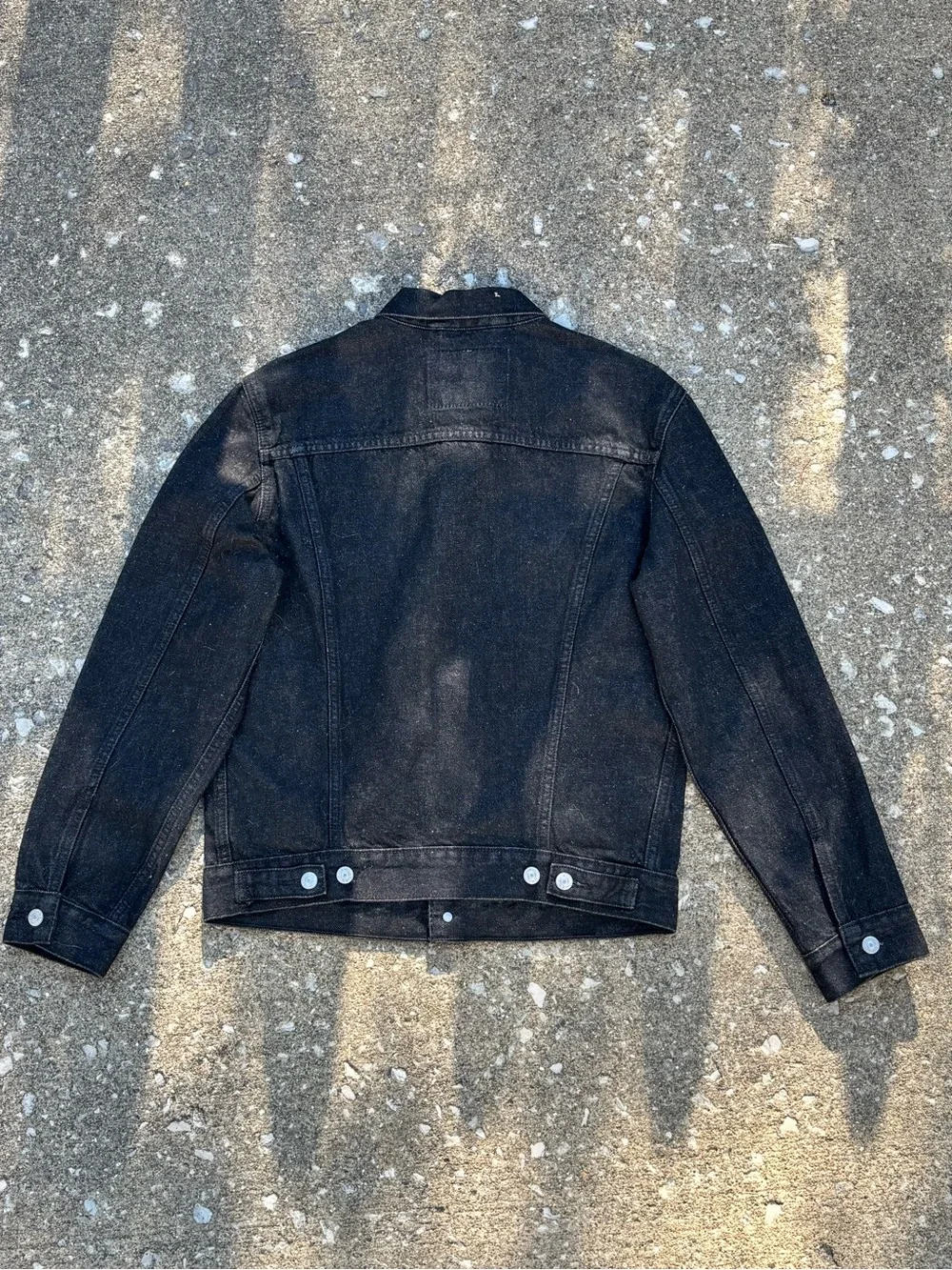 Levi’s Trucker Jacket – Men’s Small – Black Washed Denim